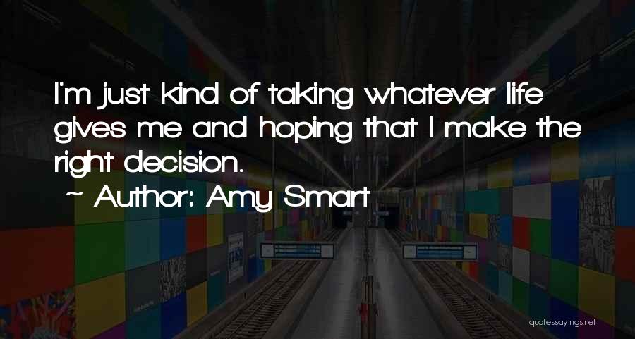 Amy Smart Quotes 924698