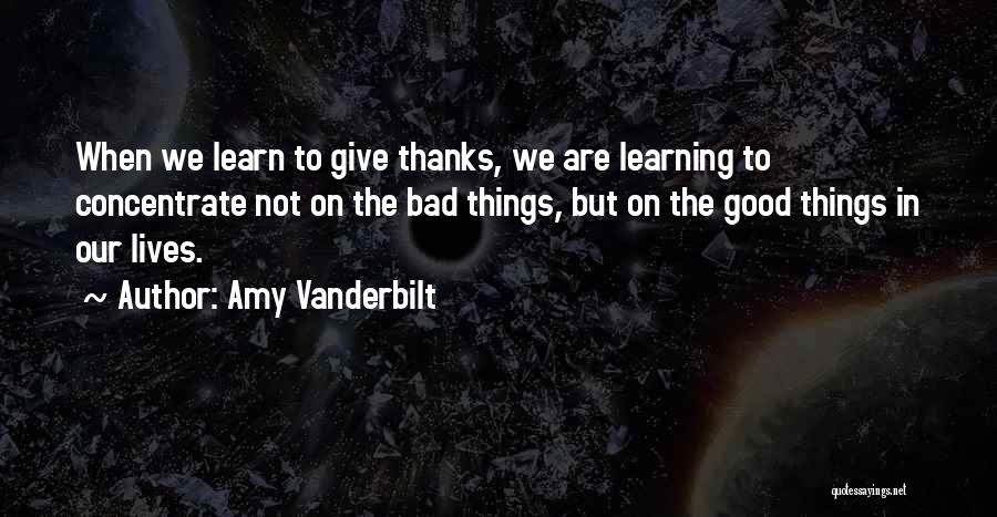 Amy Vanderbilt Quotes 2246450