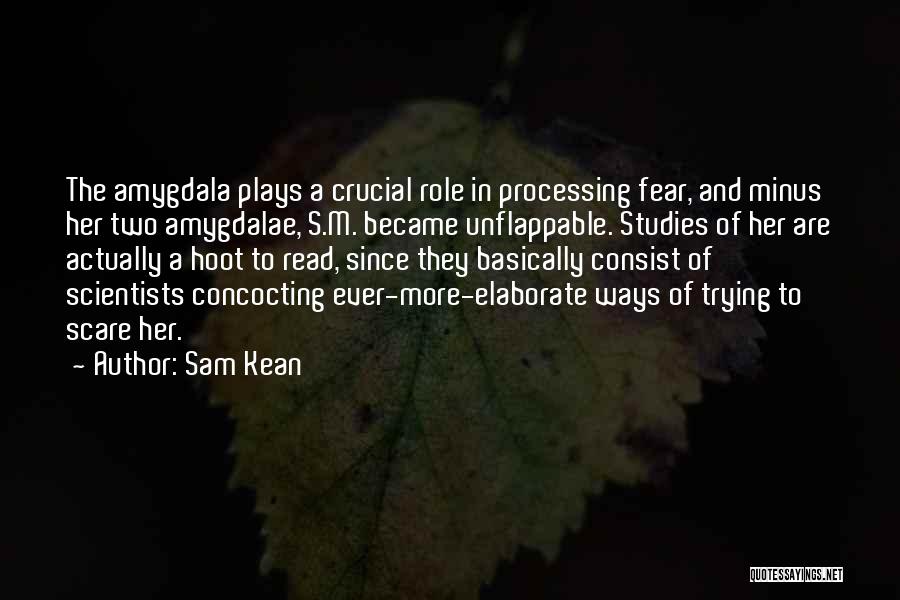 Amygdala Quotes By Sam Kean