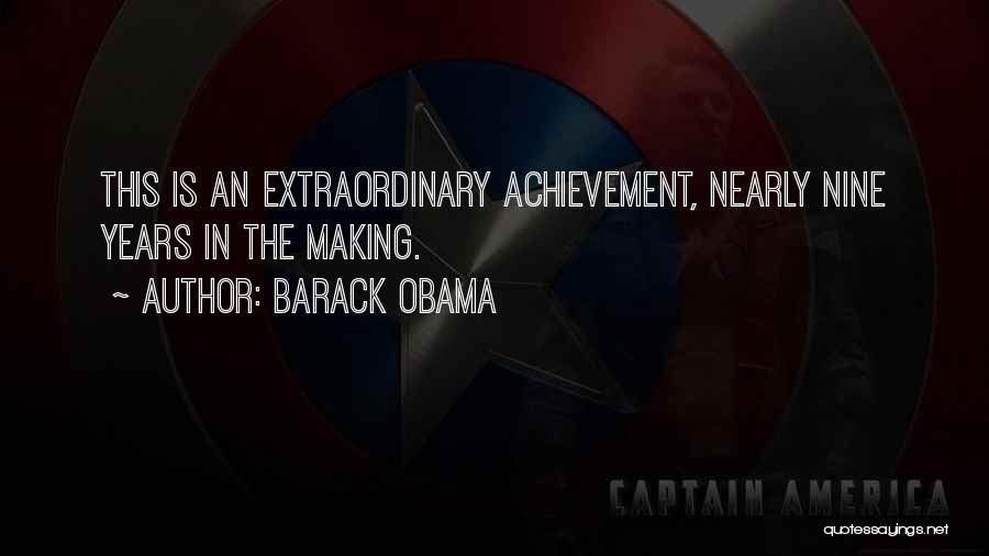 An Achievement Quotes By Barack Obama