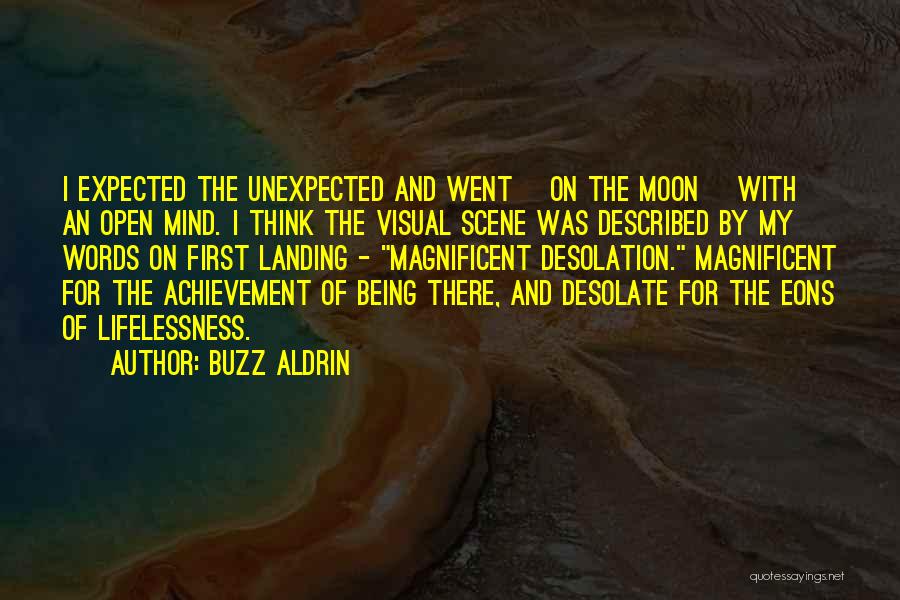 An Achievement Quotes By Buzz Aldrin