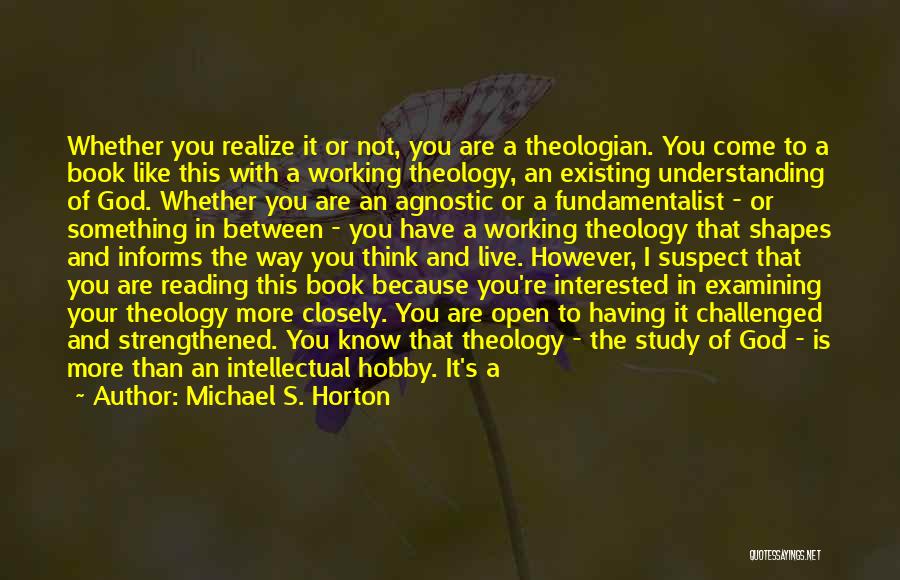 An Agnostic Quotes By Michael S. Horton