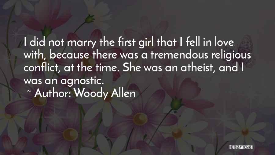 An Agnostic Quotes By Woody Allen