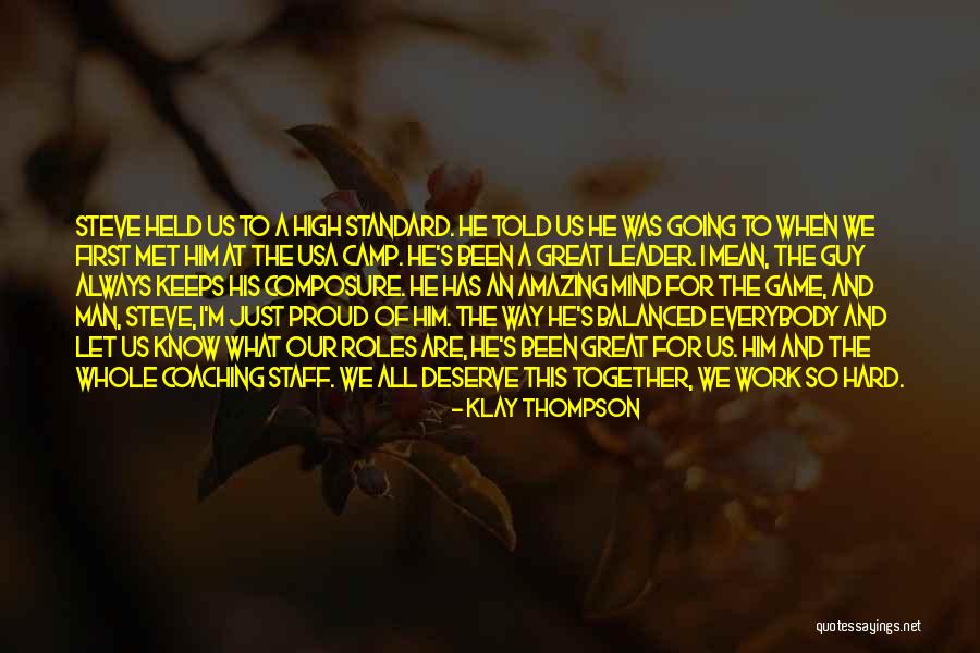 An Amazing Guy Quotes By Klay Thompson An Amazing Guy Quotes By Klay Thompson