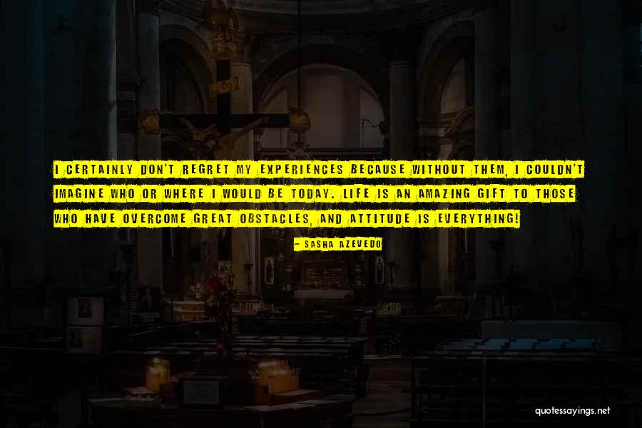 An Amazing Life Quotes By Sasha Azevedo An Amazing Life Quotes By Sasha Azevedo