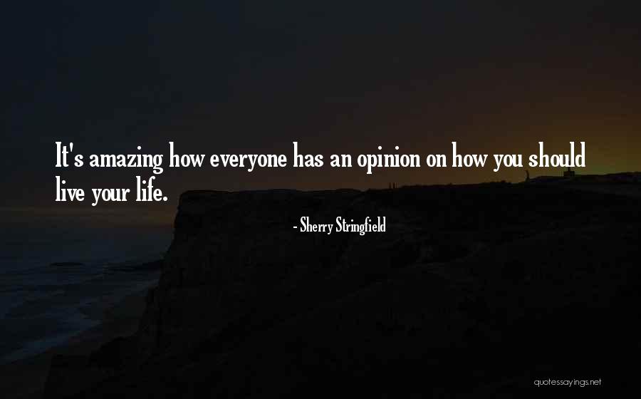 An Amazing Life Quotes By Sherry Stringfield An Amazing Life Quotes By Sherry Stringfield
