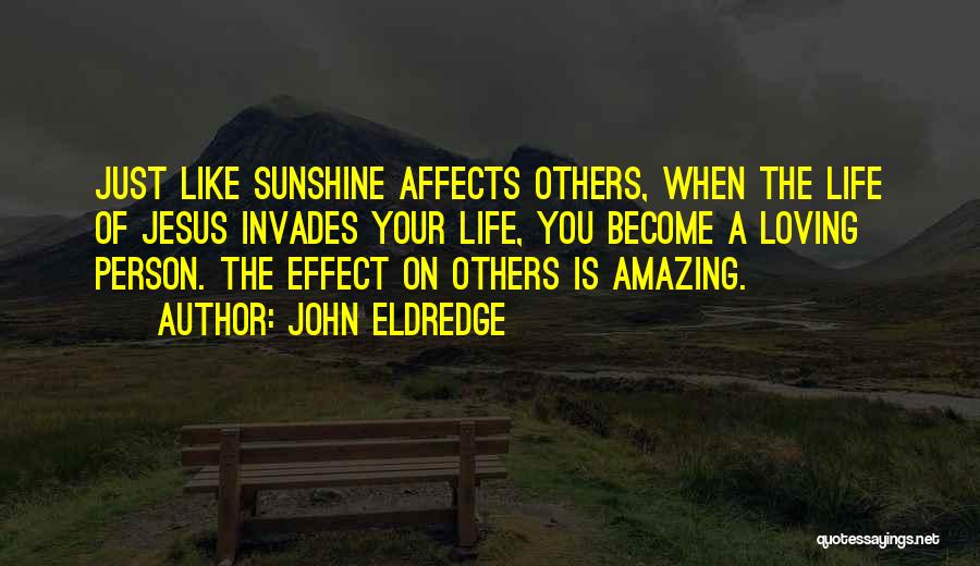 An Amazing Person In Your Life Quotes By John Eldredge