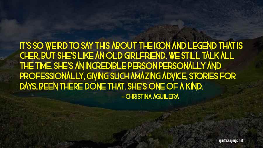 An Amazing Person Quotes By Christina Aguilera An Amazing Person Quotes By Christina Aguilera