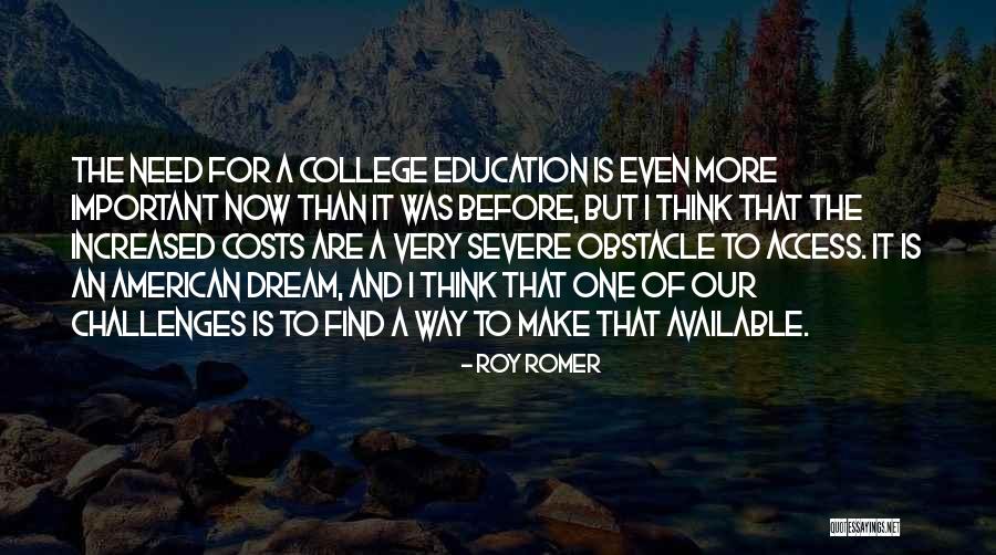 An American Dream Quotes By Roy Romer An American Dream Quotes By Roy Romer