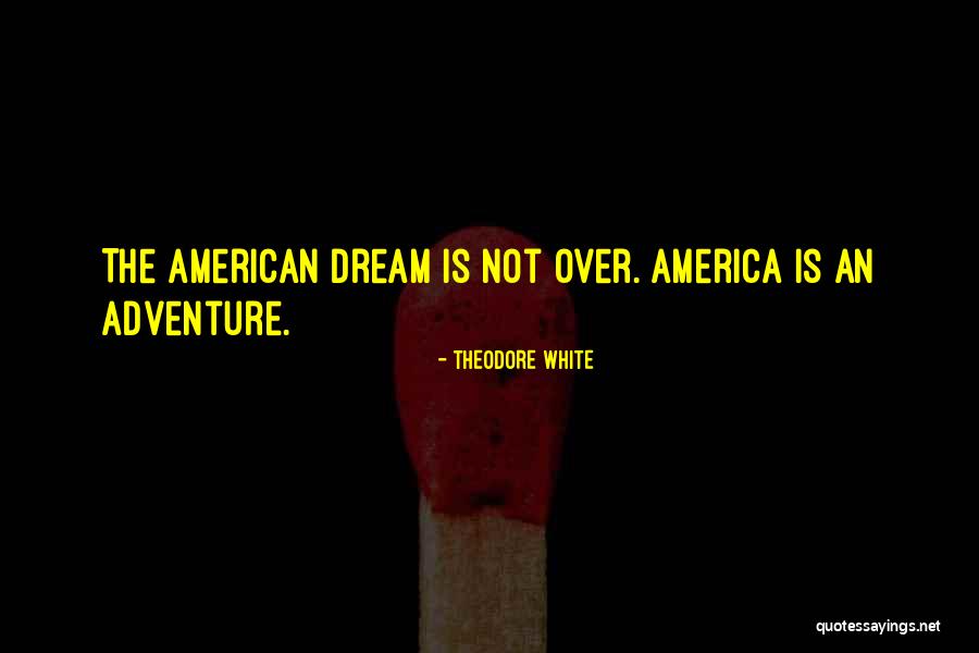 An American Dream Quotes By Theodore White