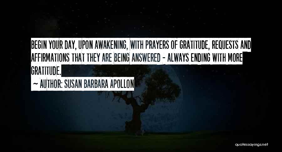 An Answered Prayer Quotes By Susan Barbara Apollon