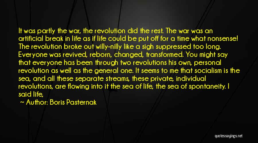 An Art Quotes By Boris Pasternak