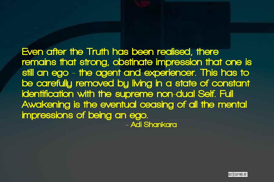 An Awakening Quotes By Adi Shankara An Awakening Quotes By Adi Shankara