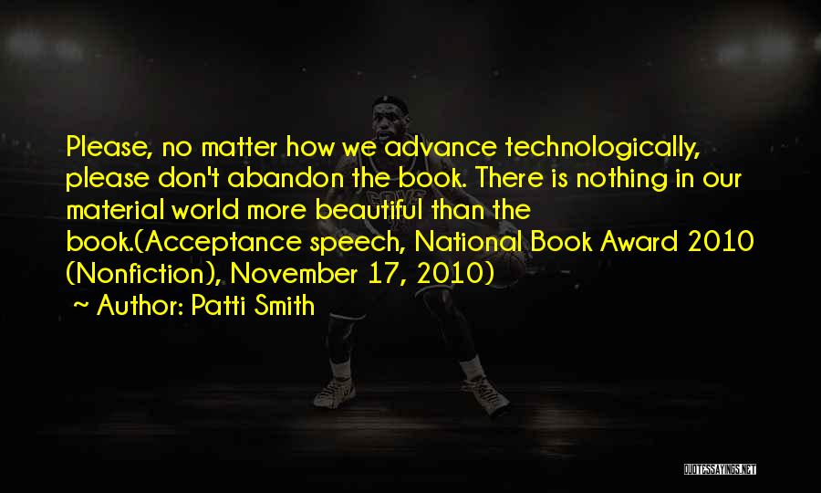 An Awesome Book Quotes By Patti Smith