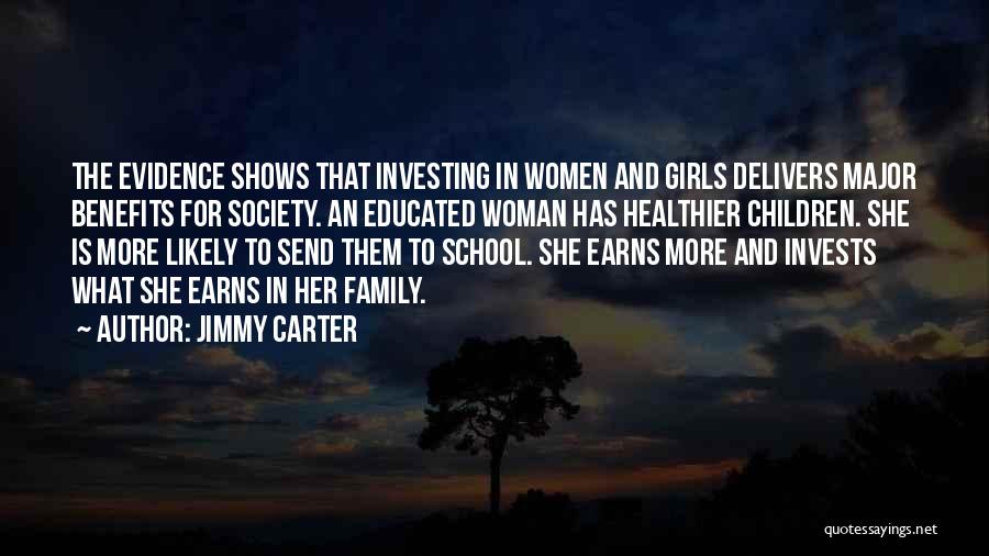 An Educated Society Quotes By Jimmy Carter