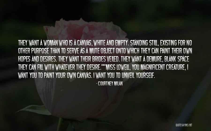 An Empty Canvas Quotes By Courtney Milan An Empty Canvas Quotes By Courtney Milan
