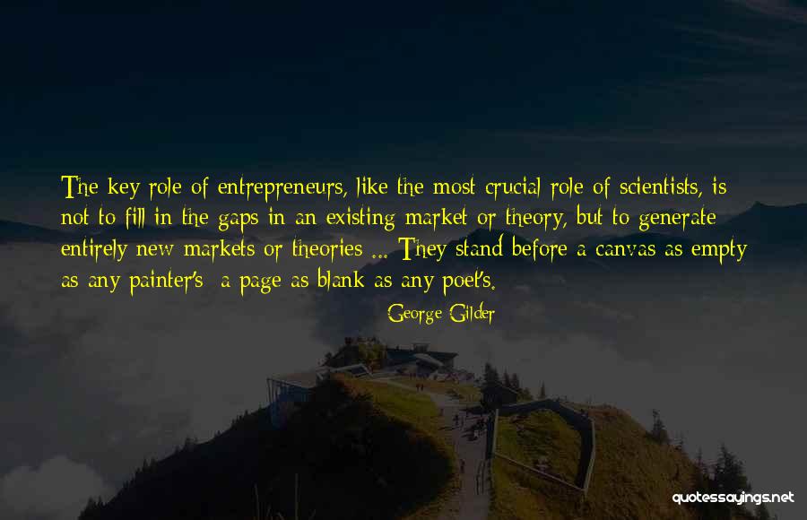 An Empty Canvas Quotes By George Gilder An Empty Canvas Quotes By George Gilder