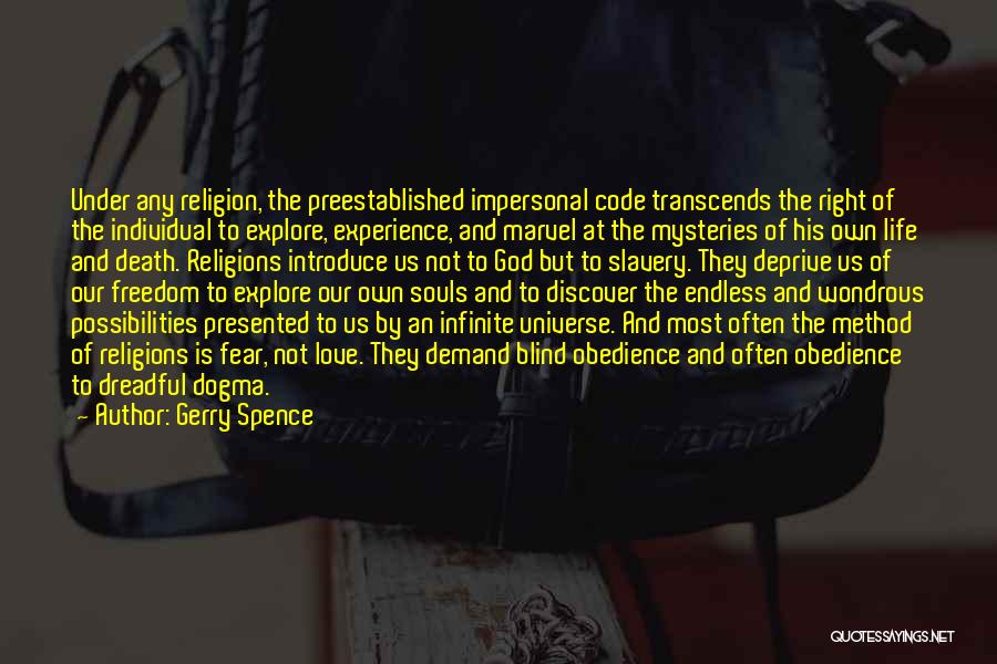 An Endless Love Quotes By Gerry Spence