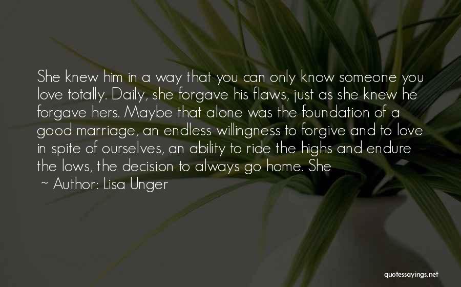 An Endless Love Quotes By Lisa Unger