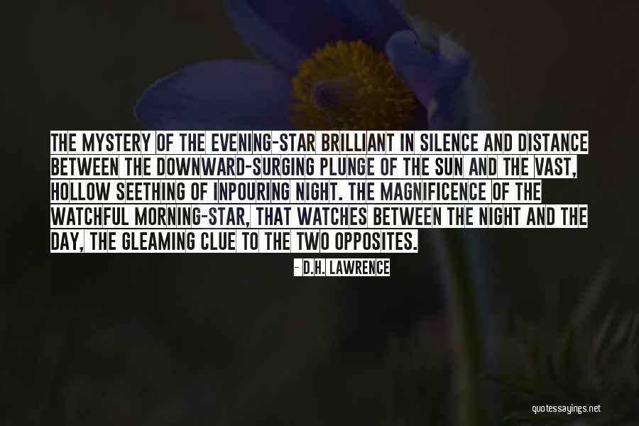 An Evening Star Quotes By D.H. Lawrence