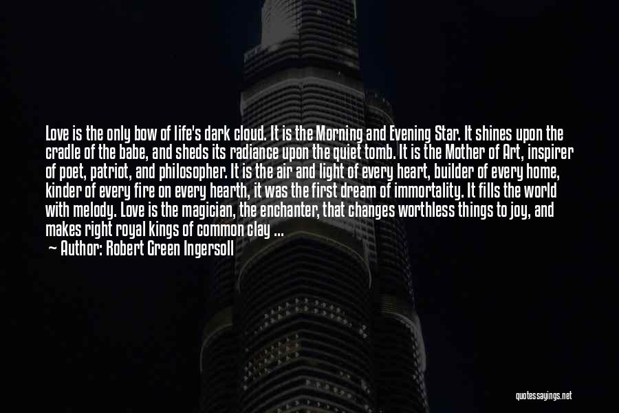 An Evening Star Quotes By Robert Green Ingersoll