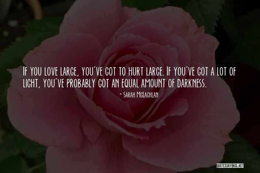 An Ex Love Quotes By Sarah McLachlan