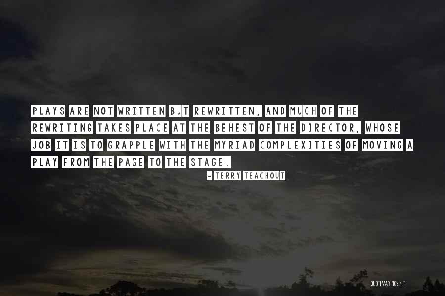 An Ex Moving On Quotes By Terry Teachout An Ex Moving On Quotes By Terry Teachout