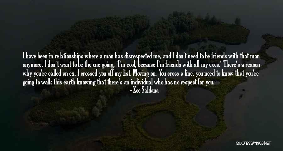 An Ex Moving On Quotes By Zoe Saldana An Ex Moving On Quotes By Zoe Saldana