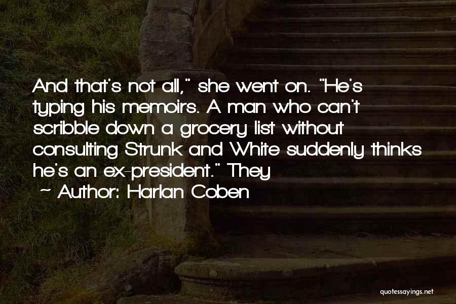 An Ex Quotes By Harlan Coben