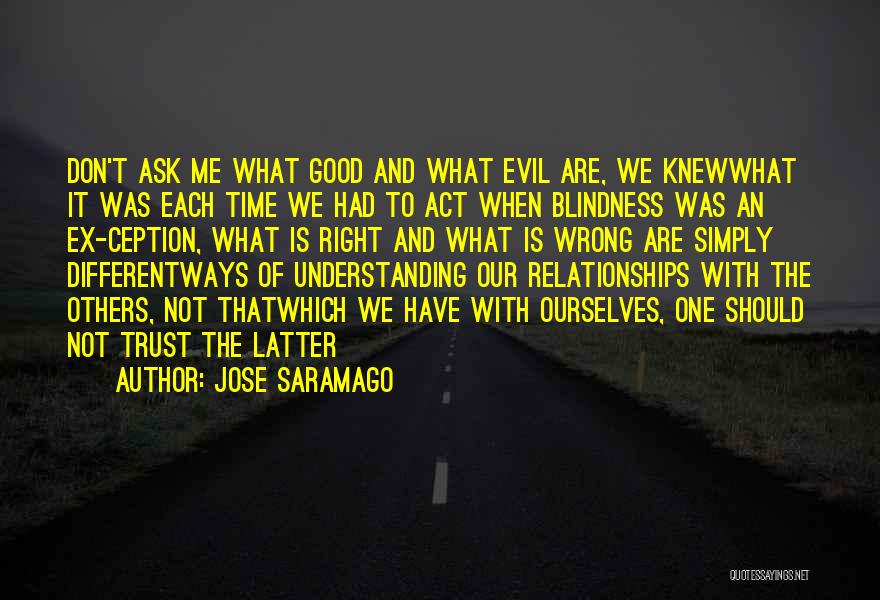 An Ex Quotes By Jose Saramago