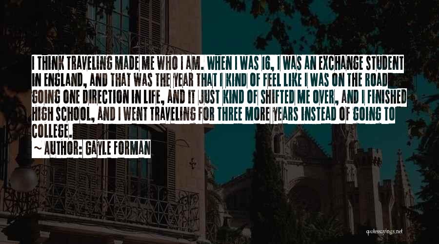 An Exchange Year Quotes By Gayle Forman