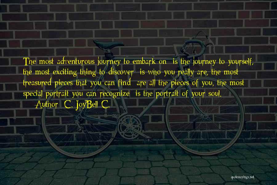 An Exciting Journey Quotes By C. JoyBell C.