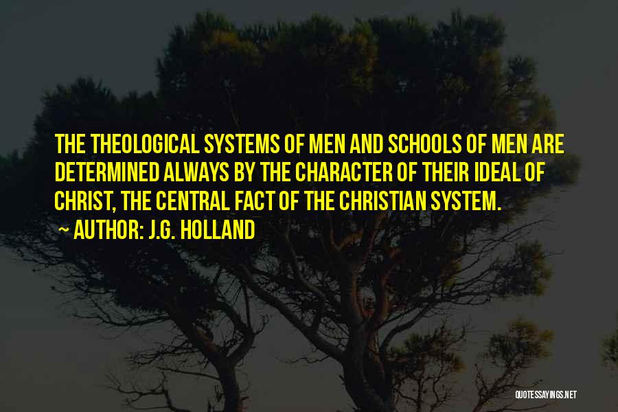 An Ideal School Quotes By J.G. Holland