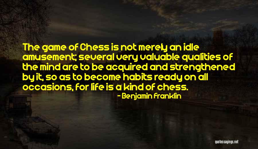 An Idle Mind Quotes By Benjamin Franklin