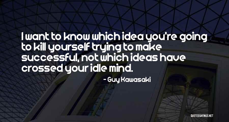 An Idle Mind Quotes By Guy Kawasaki