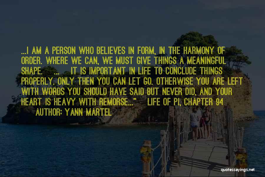 An Important Person In Your Life Quotes By Yann Martel