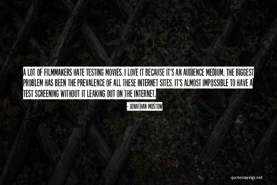 An Impossible Love Quotes By Jonathan Mostow An Impossible Love Quotes By Jonathan Mostow