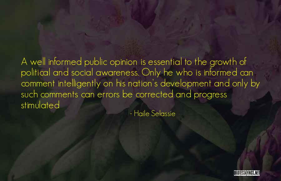 An Informed Public Quotes By Haile Selassie An Informed Public Quotes By Haile Selassie