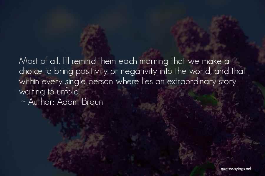 An Inspirational Person Quotes By Adam Braun