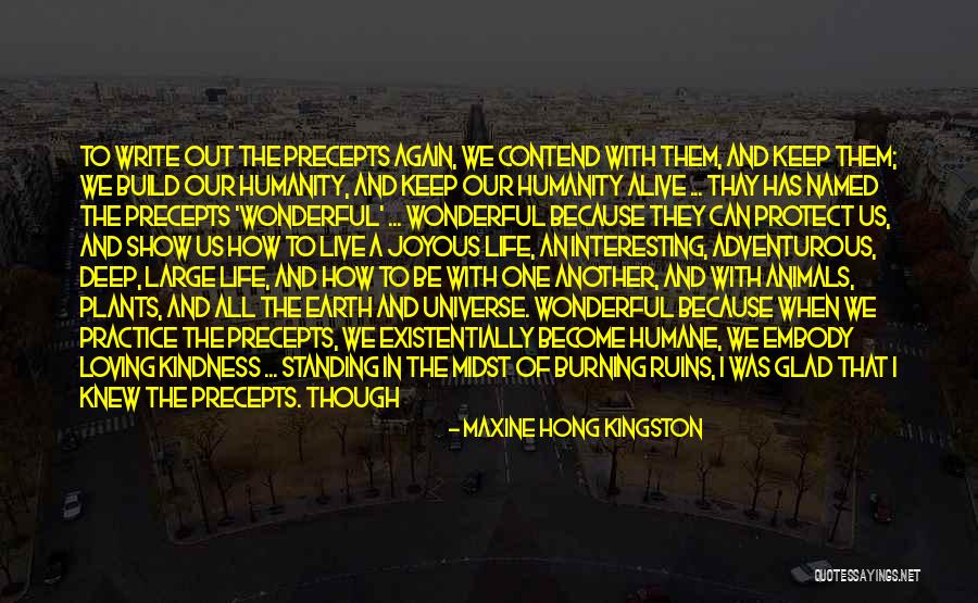 An Interesting Life Quotes By Maxine Hong Kingston