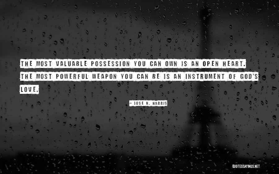 An Open Heart Quotes By Jose N. Harris An Open Heart Quotes By Jose N. Harris