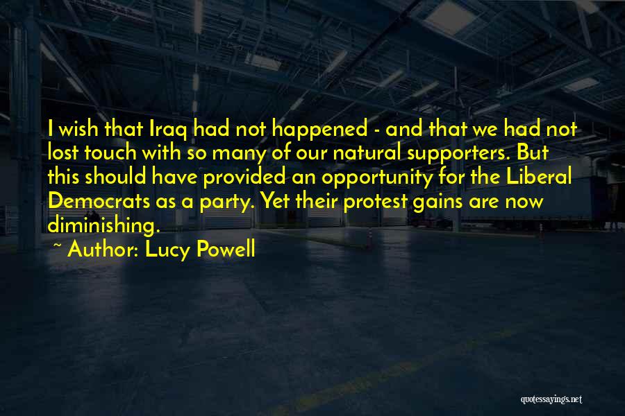 An Opportunity Lost Quotes By Lucy Powell