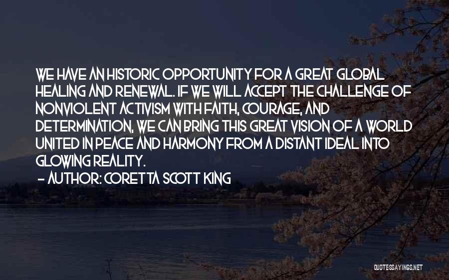 An Opportunity Quotes By Coretta Scott King