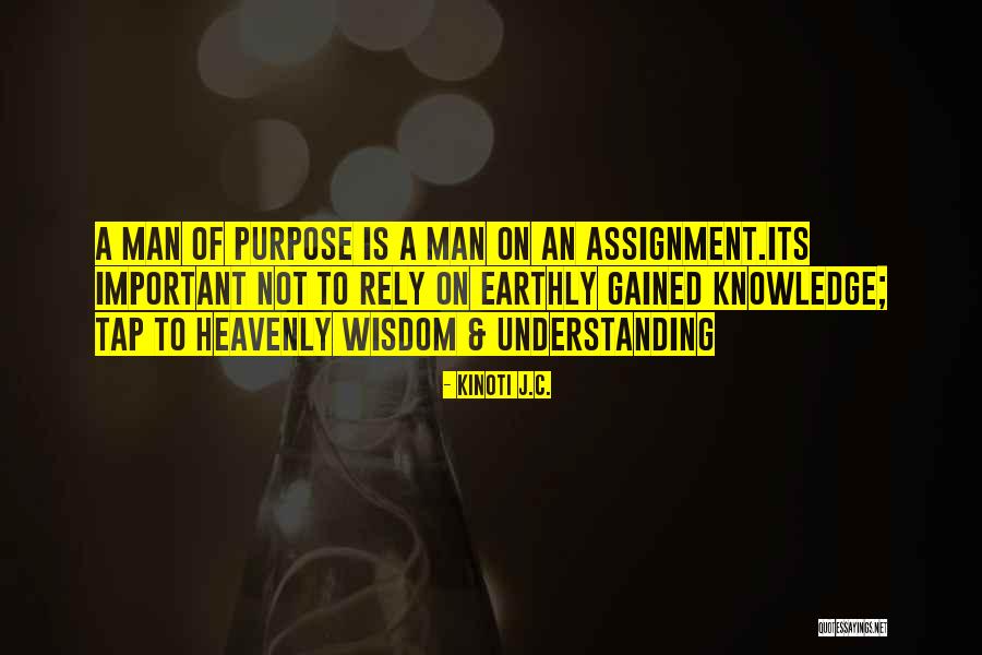 An Understanding Man Quotes By Kinoti J.C. An Understanding Man Quotes By Kinoti J.C.