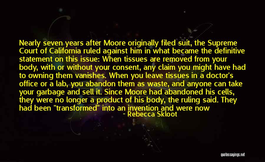 Anachronic Order Quotes By Rebecca Skloot Anachronic Order Quotes By Rebecca Skloot