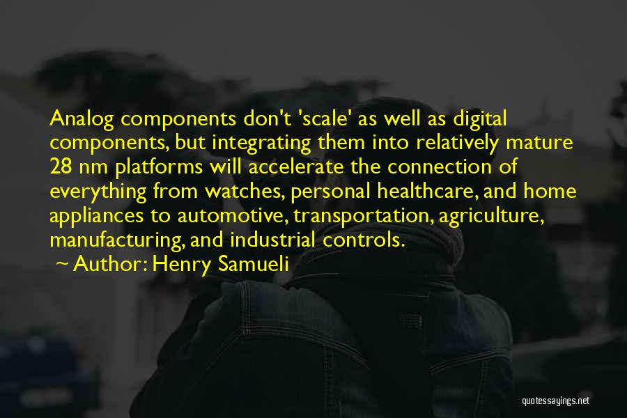 Analog Quotes By Henry Samueli