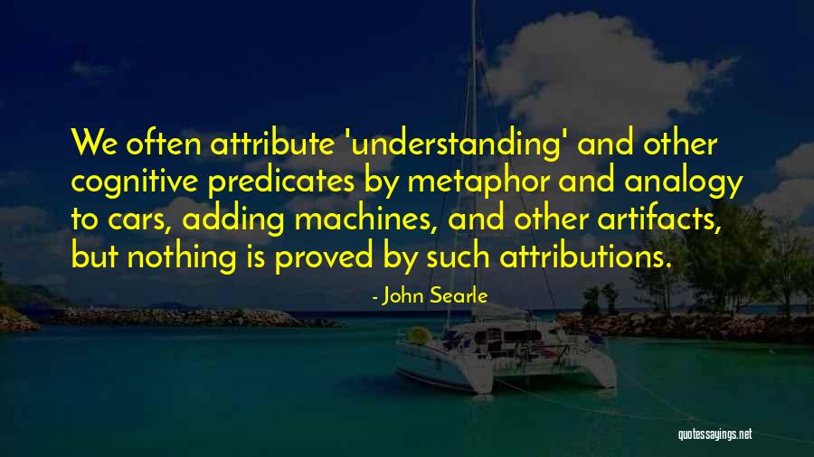 Analogy Vs Metaphor Quotes By John Searle Analogy Vs Metaphor Quotes By John Searle