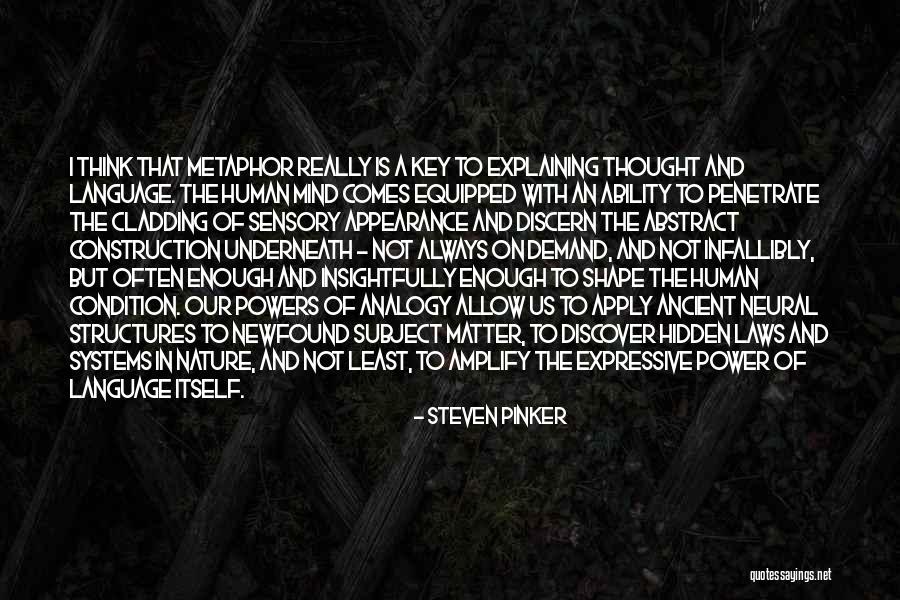 Analogy Vs Metaphor Quotes By Steven Pinker Analogy Vs Metaphor Quotes By Steven Pinker