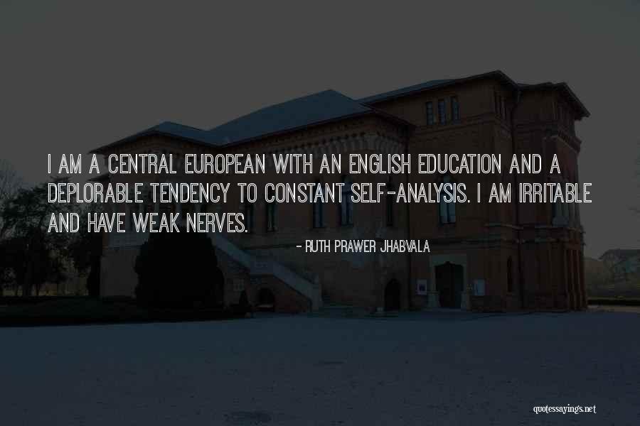 Analysis In English Quotes By Ruth Prawer Jhabvala Analysis In English Quotes By Ruth Prawer Jhabvala