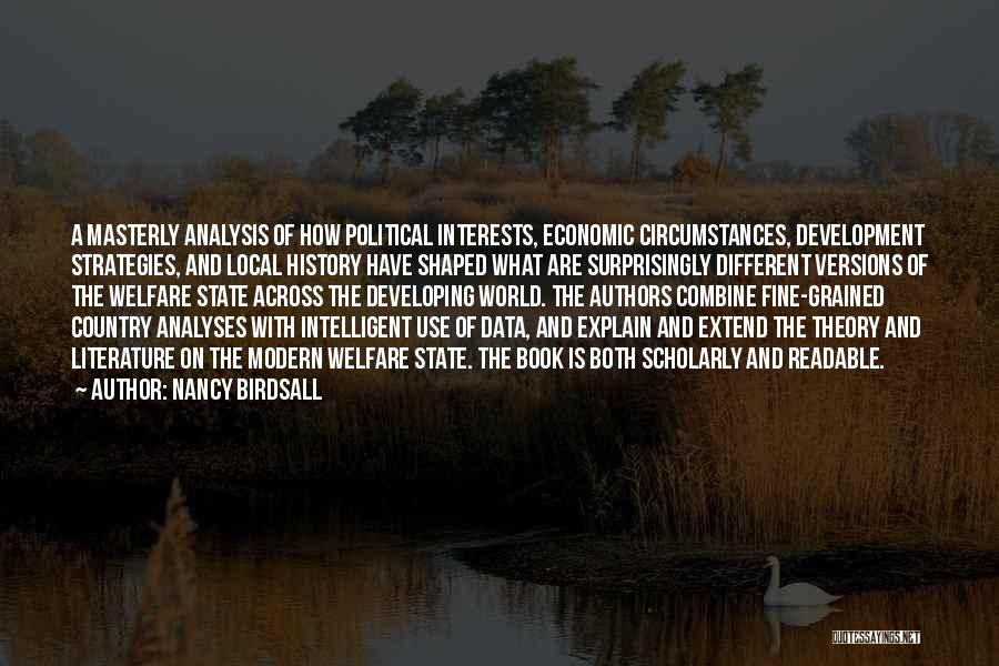 Analysis Of Data Quotes By Nancy Birdsall